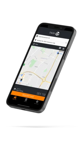 Taxi97 I Malmö app för att boka taxi med mobilen
